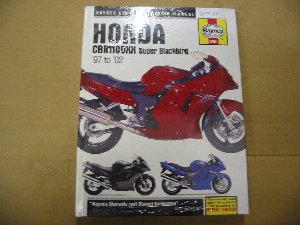 Honda CBR1100xx Blackbird Haynes workshop manual 3901